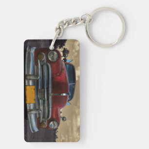 Llavero Auto clásico americano en Vinales, Cuba