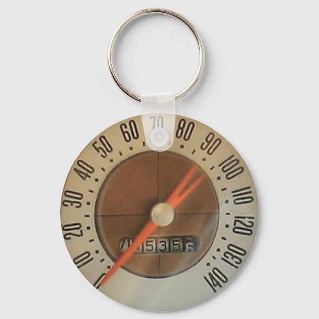 Llavero Auto deportivo clásico de 1959 (Anverso)