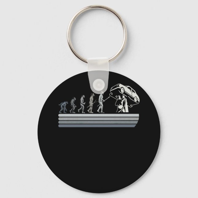 Llavero Auto mecánico Evolución divertida Mechatronics Fix (Anverso)