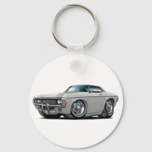 Llavero Auto superior Impala Silver-Black 1969