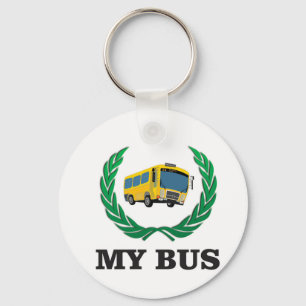 Llavero autobús amarillo mi
