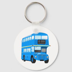 Llavero Autobús azul
