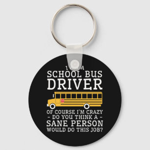 Llavero Autobús escolar Crazy Think Sane Pere Do