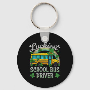 Llavero Autobús escolar del día de San Patricio para el au