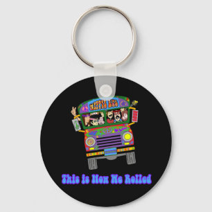 Llavero Autobús escolar del Hippie