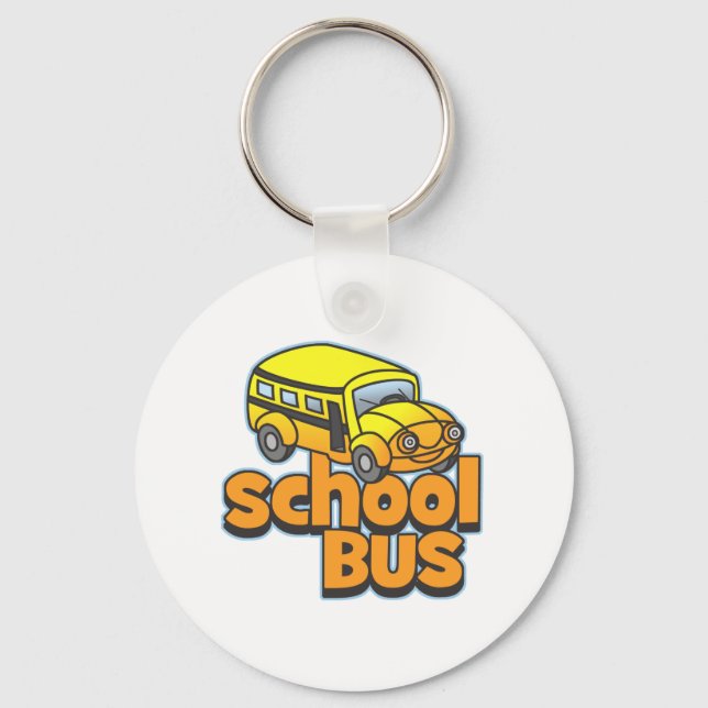 Llavero Autobús escolar infantil (Anverso)