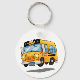 Llavero Autobús escolar personalizado