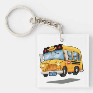 Llavero Autobús escolar Personalizado