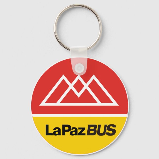 Llavero autobús La Paz (Anverso)
