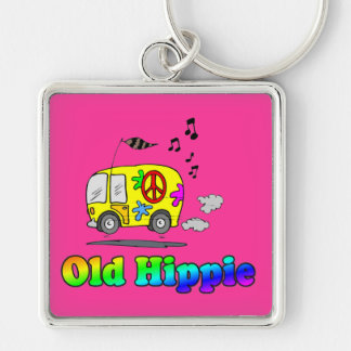Llavero Autobús viejo del Hippie