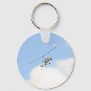 Llavero Autogiro en vuelo