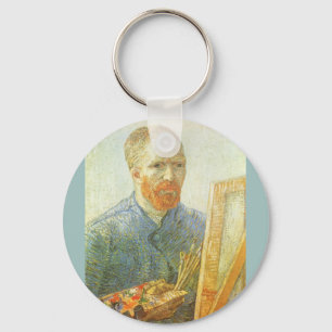 Llavero Autoretrato frente a Easel, Vincent van Gogh