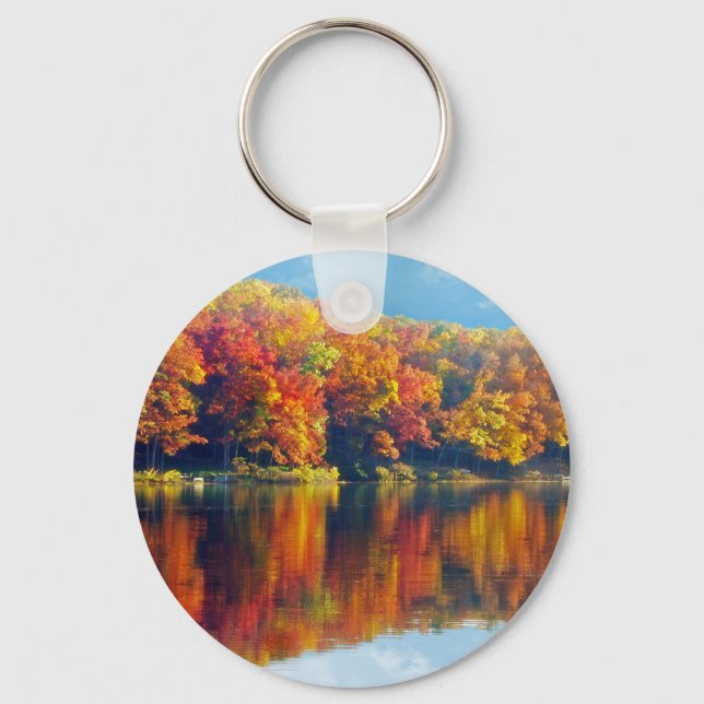Llavero Autumn Lake (Anverso)