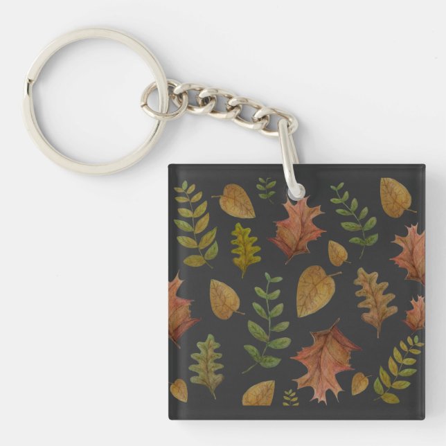 Llavero Autumn leaves (Frente)