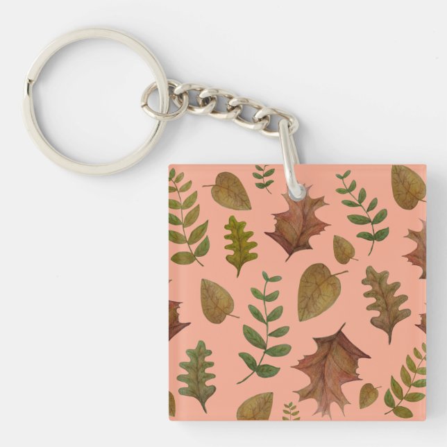 Llavero Autumn leaves (Frente)