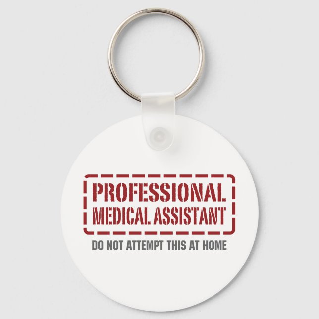 Llavero Auxiliar médico profesional (Anverso)