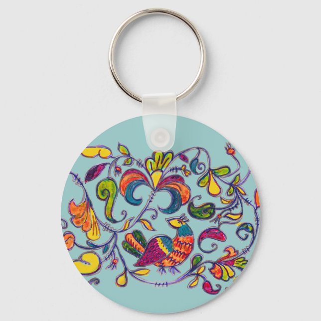 Llavero Ave del Norte de Rusia