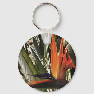 Llavero Ave del Paraíso Strelitzia Reginae Acrílico Painti