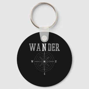 Llavero Aventura de caminata y camping de Wander Comp