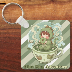 Llavero Aventura de taza Dino