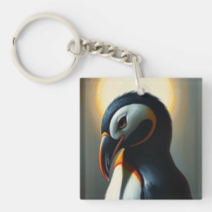 Llavero Aventura del Pingüino Adorable