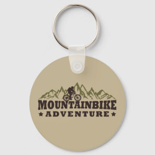 Llavero Aventura en bicicleta de montaña - Bicicleta de mo