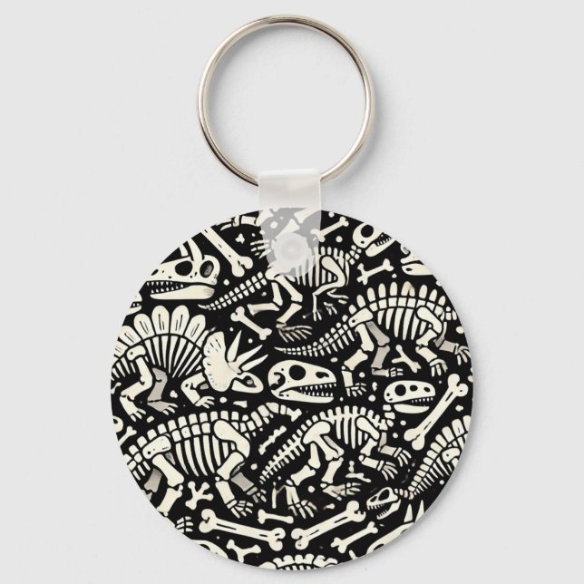 Llavero Aventura ósea de Dinosaur (Anverso)