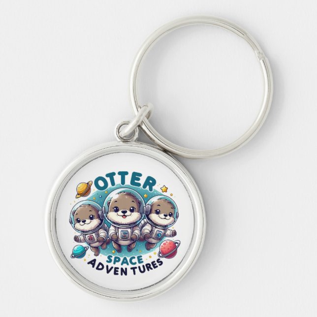 Llavero Aventuras Otter Space (Frente)