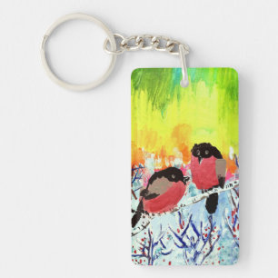 Llavero Aves Bullfinch