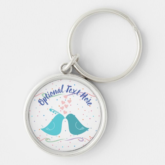 Llavero Aves enamoradas (Frente)