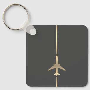 Llavero Aviación minimalista