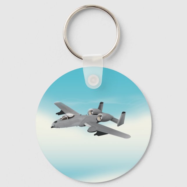 Llavero Avión de bombardeo A-10 (Anverso)