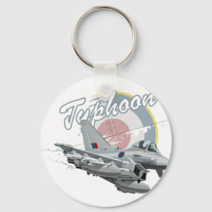Llavero avión de combate personalizado