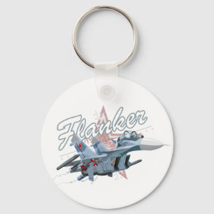Llavero avión de combate personalizado