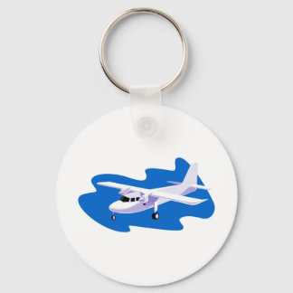 Llavero avión de hélice con vuelo de Cessna