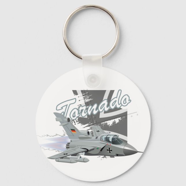 Llavero Avión militar de combate personalizado (Anverso)