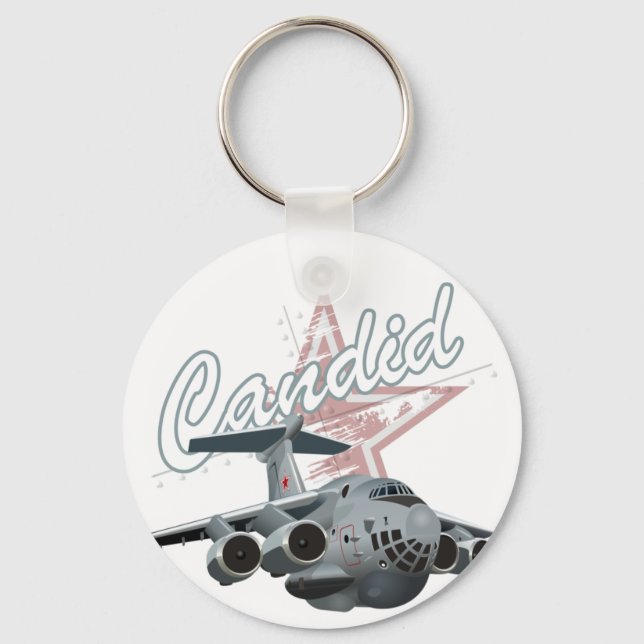 Llavero avión personalizado (Anverso)
