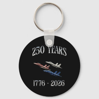Llavero Aviones de combate bandera 250 años 1776-2026 250