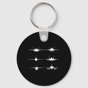Llavero Aviones de combate F-4 F-111 F-15 F-16 F-22 F-15