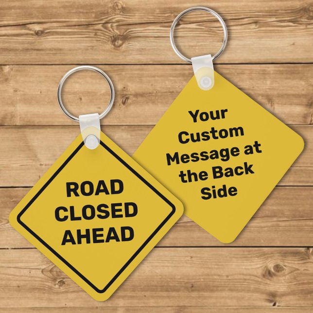 Llavero Aviso personalizado Rótulo de diamantes (Subido por el creador)