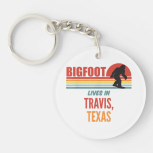 Llavero Avistamiento de Bigfoot en Travis Texas