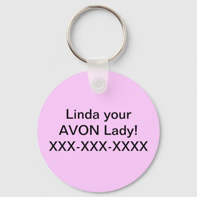 Llavero AVON Key Chain (Anverso)