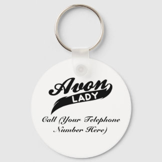 Llavero AVON Lady Keychain