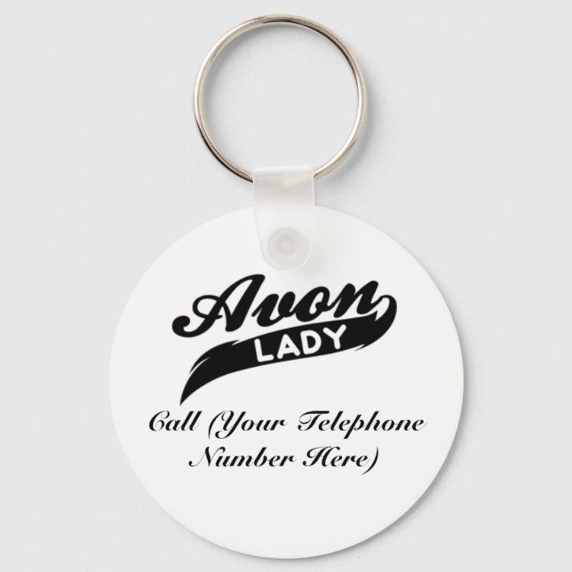 Llavero AVON Lady Keychain (Anverso)