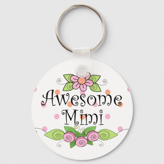 Llavero Awesome Mimi T-Shirt (Anverso)