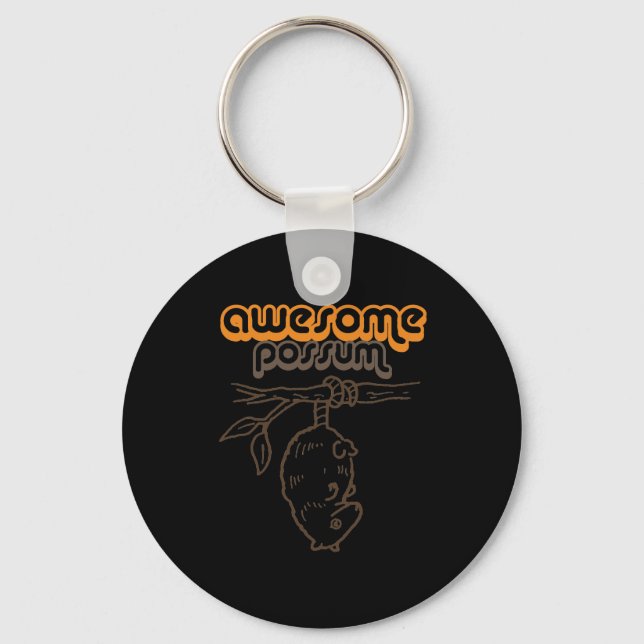 Llavero Awesome Possum (Anverso)