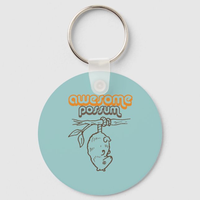 Llavero Awesome Possum (Anverso)