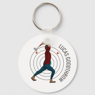 Llavero Ax Throwing