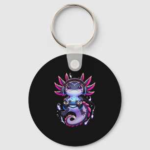 Llavero Axolotl Gamer Divertido Videojuegos Retro Chicos C