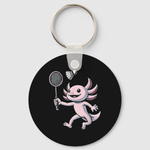 Llavero Axolotl Jugando al Bádminton Jugador de voleibol D